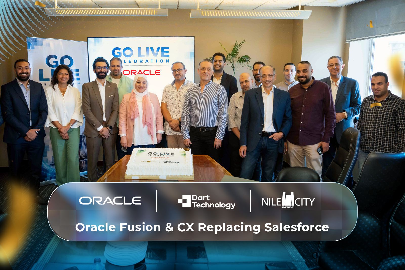 DART in Motion | Nile City Towers Goes Live with Oracle Fusion & CX Replacing Salesforce.